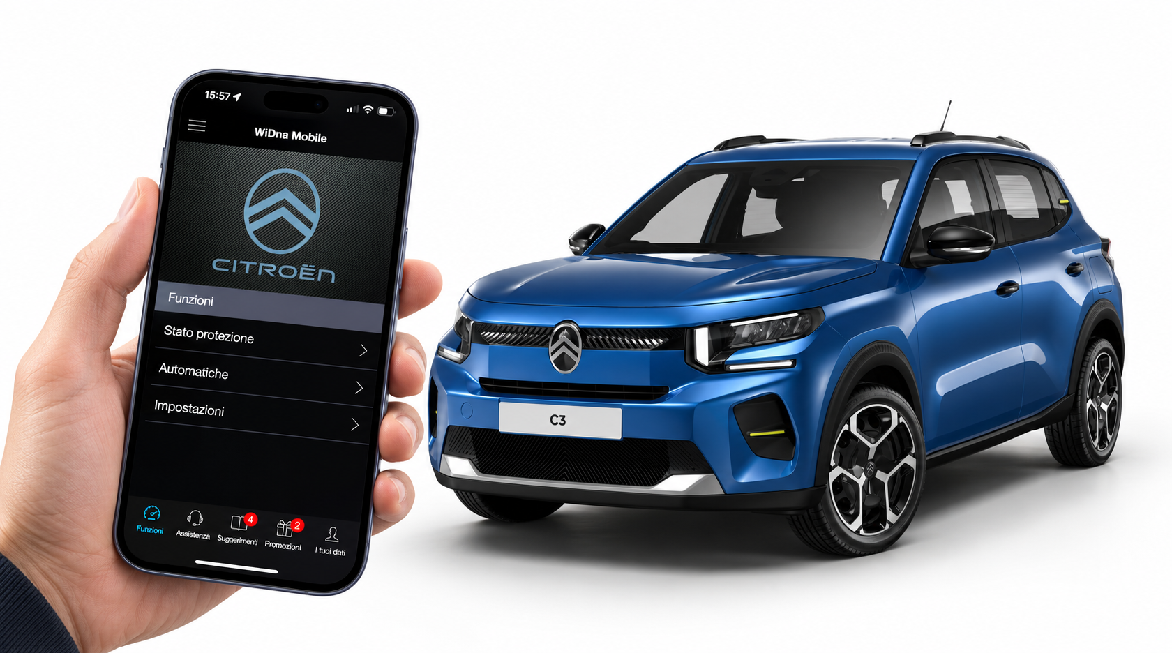 Citroën Nuova C3 Turbo 100cv  - PLUS — foto 5