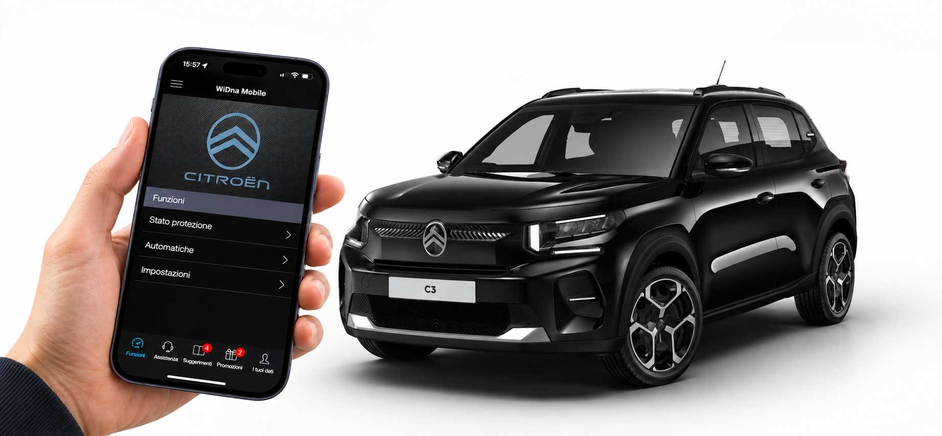 Citroën Nuova C3 Hybrid 110 cv Automatico - PLUS — foto 6